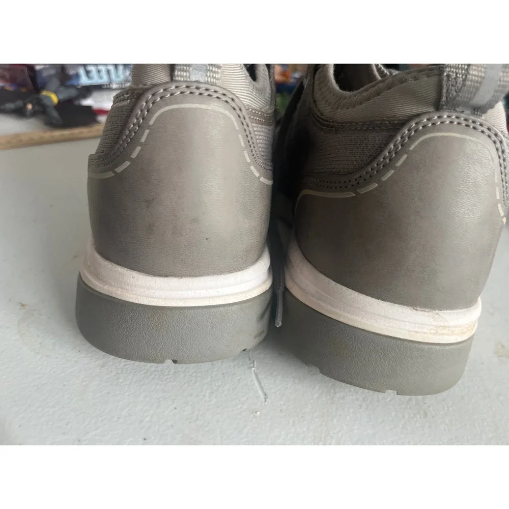 Carhartt Force Mens Grey Knit Lightweight Athletic Work Shoes Sneakers